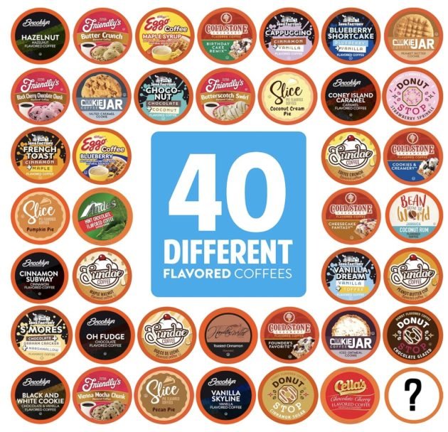 Two Rivers Coffee Flavored Coffee Pods, 40 pack only $15.92 shipped {Great Gift Idea!}