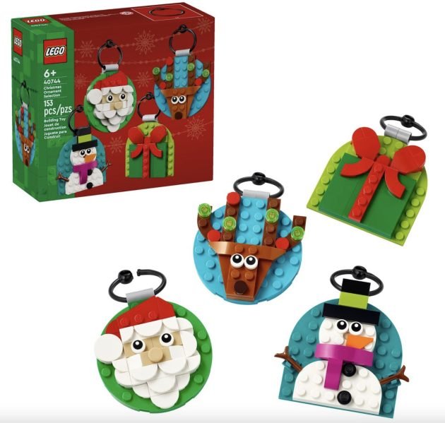 LEGO Christmas Ornament (4 Pack) Building Set only $10.39, plus more!