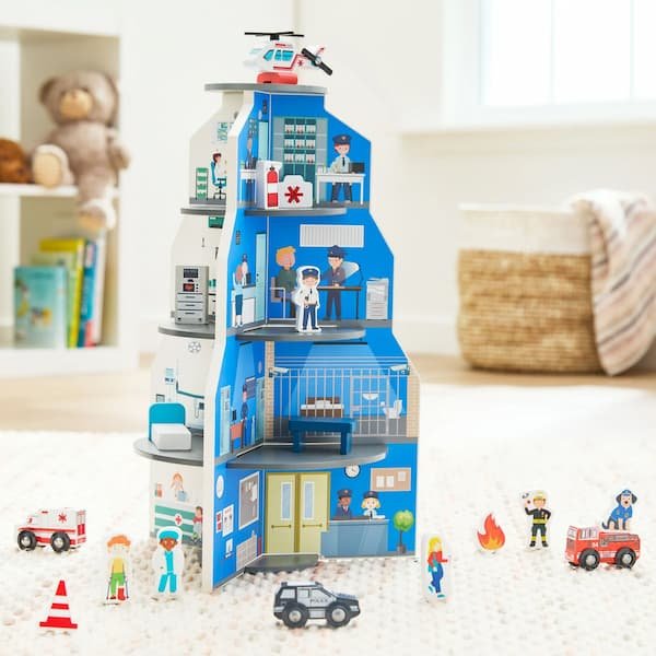 *HOT* Spark Create Imagine Emergency Wooden Play Set only $10!