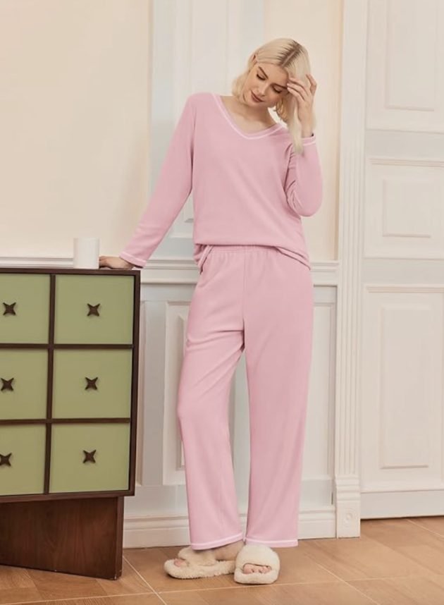 Women’s 2-Piece Pajamas Set only $13.99!