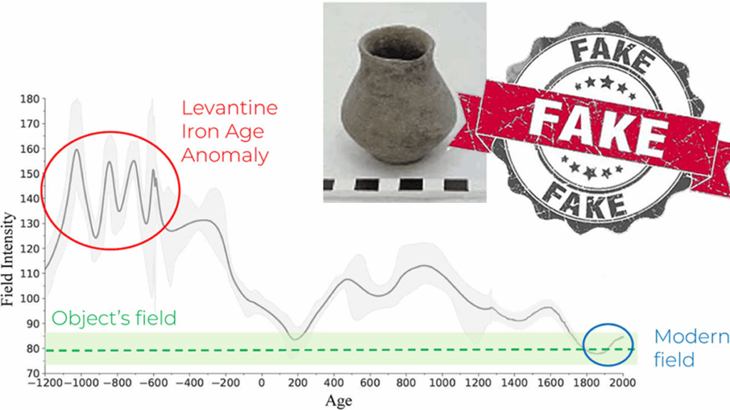 Credible or Counterfeit: How Paleomagnetism Can Help Archaeologists Find Frauds