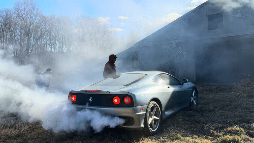 YouTuber Finds Abandoned Ferrari and Two Porsches Sitting for Years in a Barn