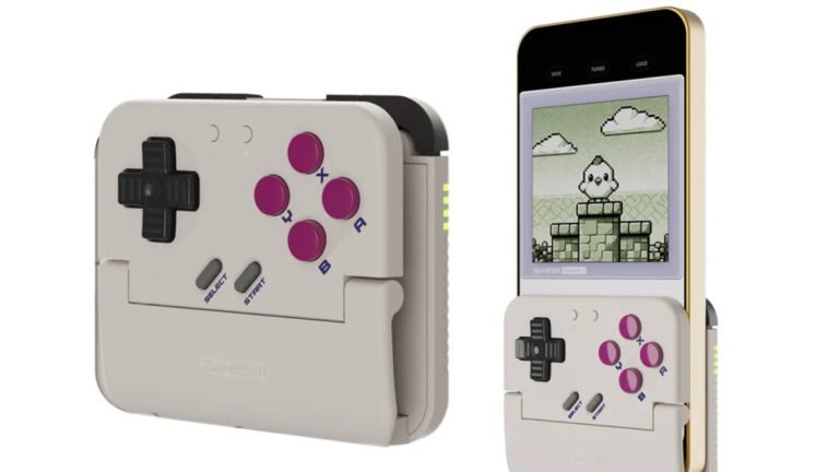 Make your Android phone half Game Boy with this clip-on controller