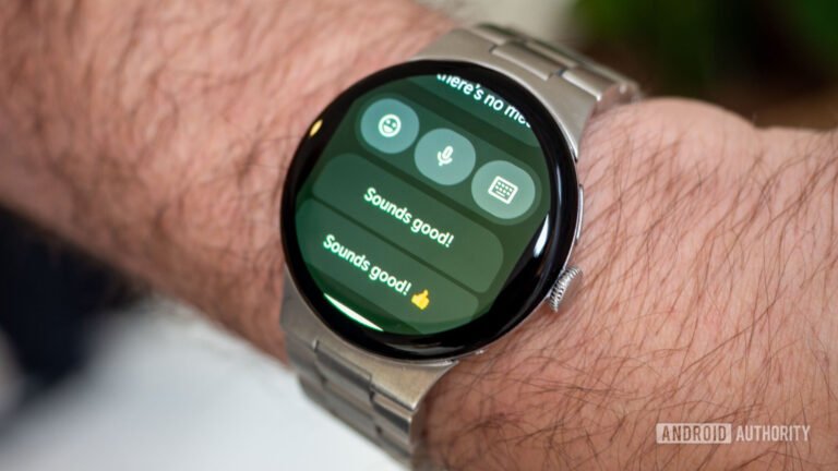 Your Pixel Watch just got smarter, more efficient Smart Replies