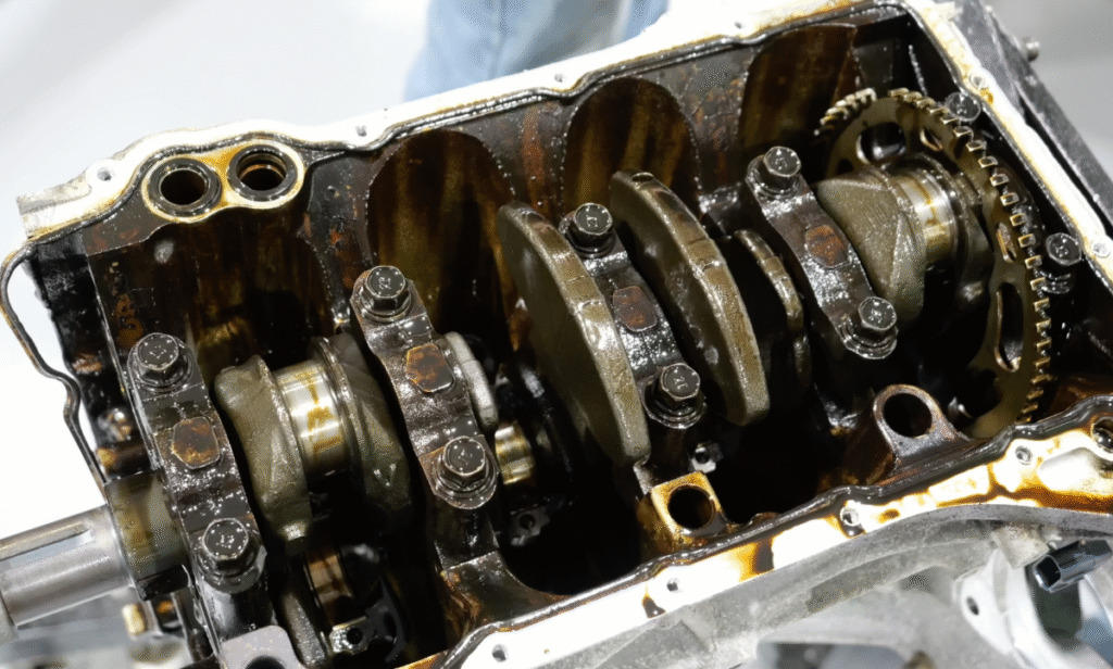 30,000 Miles Without an Oil Change? This Honda CR-V Teardown Shows What Really Happens