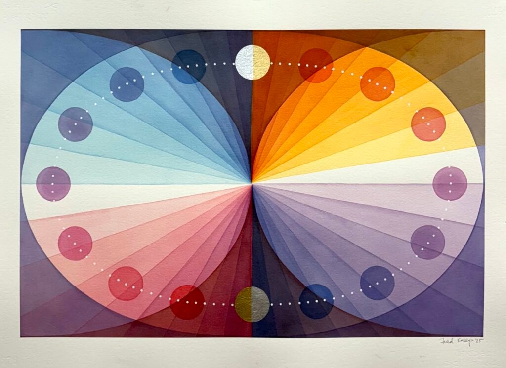 Field Kallop Meditates on Universal Patterns Through Bold Chromatic Compositions