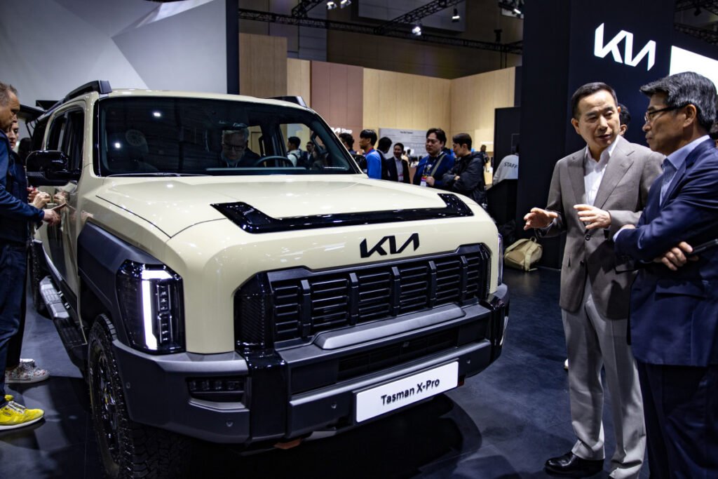 Kia's Weird Tasman Pickup Won't Get Any Prettier Any Time Soon