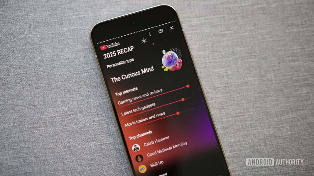 Your YouTube Recap personality might be rarer than you think