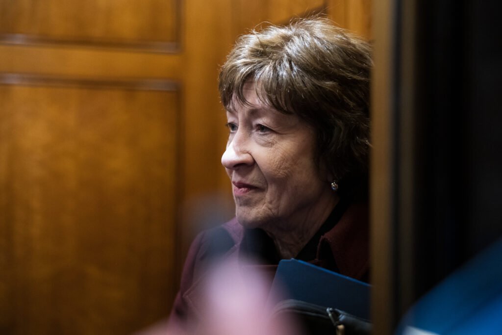 Susan Collins’ spending bill — and her reelection — are under siege