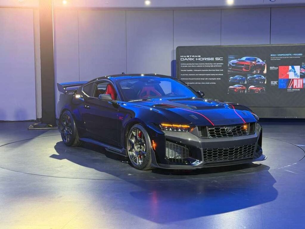 Supercharged Ford Mustang Dark Horse SC Is the Shelby GT500 for 2026