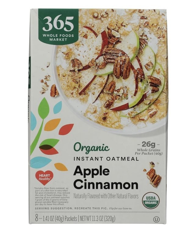 Whole Foods Market Organic Instant Oatmeal only $1.94 shipped!