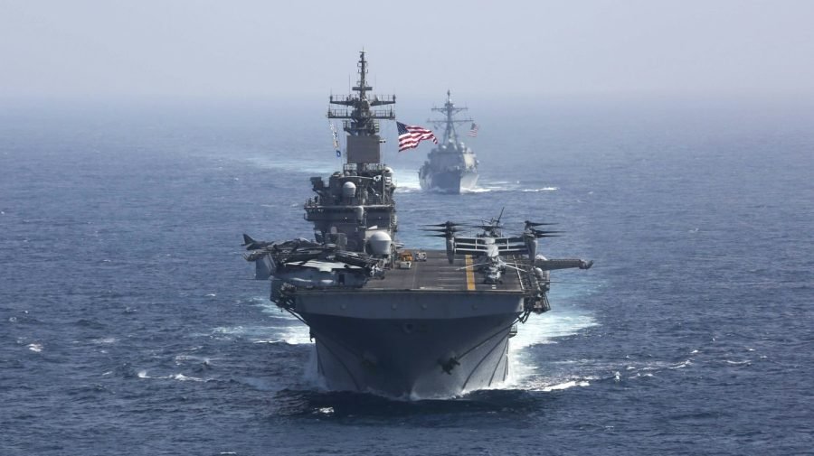 Aircraft carrier USS Abraham Lincoln in Middle East, expanding Trump military options against Iran