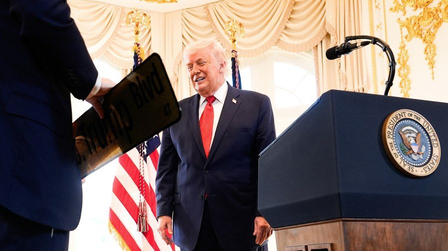 How Trump is testing his power entering Year 2