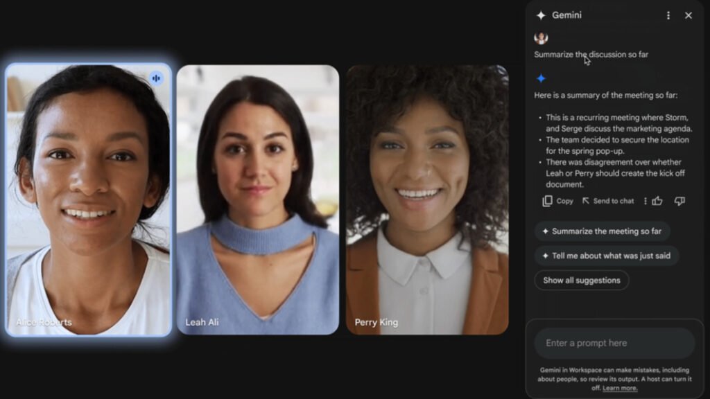 Google Meet will soon roll out this Gemini feature to more users