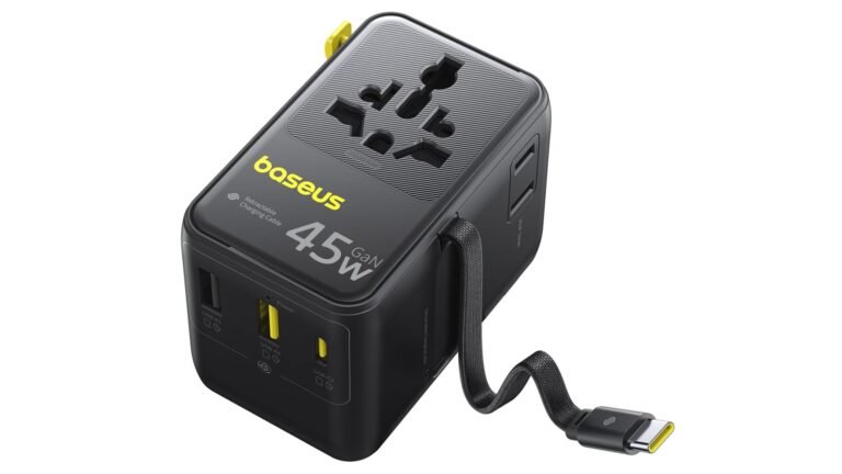 This compact Baseus 45W travel adapter just hit its first-ever price drop