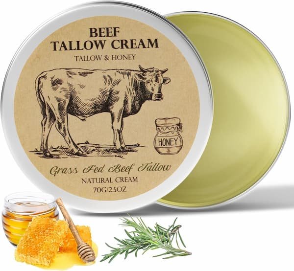 Beef Tallow and Honey Moisturizing Cream only $5.94 shipped!
