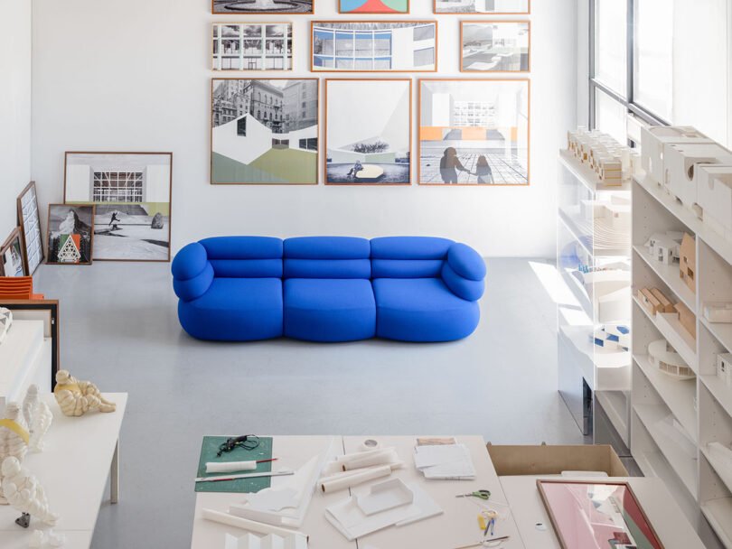 Sit Soundly With the Biboni Sofa by Johnston Marklee for Knoll
