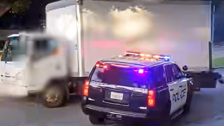 Forget The Banana In The Tailpipe, This Beverly Hills Cop Flipped A Whole Truck