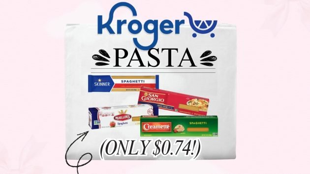 *HOT* Pasta just $0.74 at Kroger!