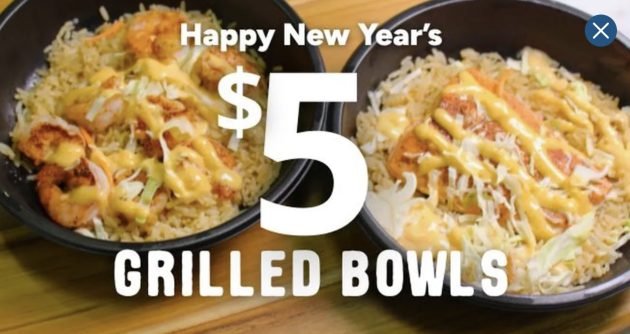 Long John Silver’s: $5 Grilled Shrimp or Salmon Bowls!