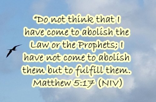 Matthew 5 – Fulfilling the Law