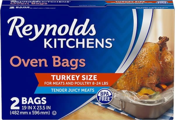 Reynolds Kitchens Turkey Size Oven Bags, 2-Count only $1.51 shipped!