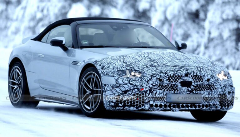 Mercedes Found A New Way To Make The Facelifted SL Stand Out