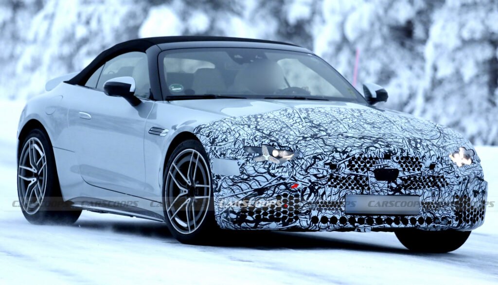 Mercedes Found A New Way To Make The Facelifted SL Stand Out