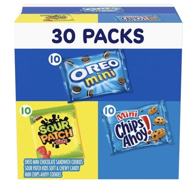 Nabisco Cookies & Candy Variety Pack, 30 count only $9 shipped!