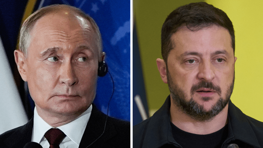 Putin, Zelensky deliver contrasting New Year's Day speeches amid push to end war
