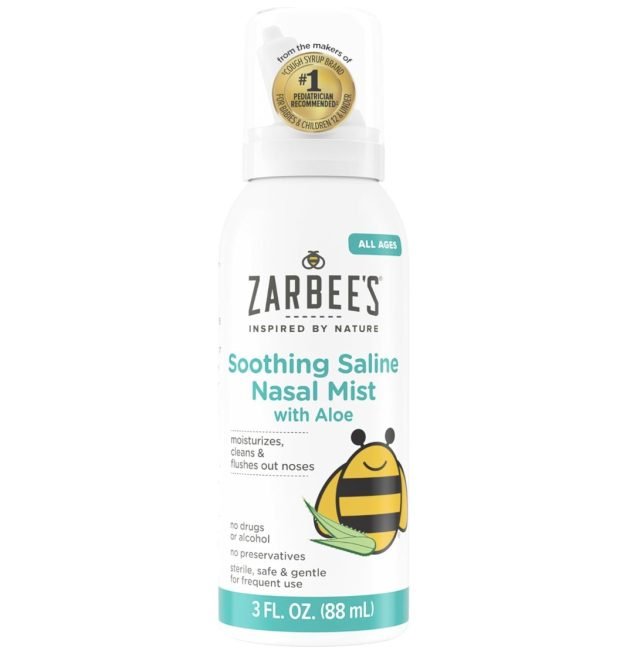 Zarbee’s Soothing Saline Nasal Mist only $2.69 shipped!