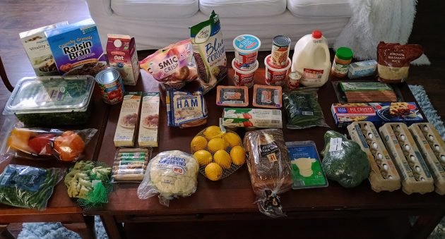 Brigette’s $104 Grocery Shopping Trip and Weekly Menu Plan for 4!