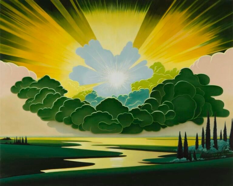 Clouds Billow and Caverns Melt in Gabe Benzur’s Mystical Landscapes