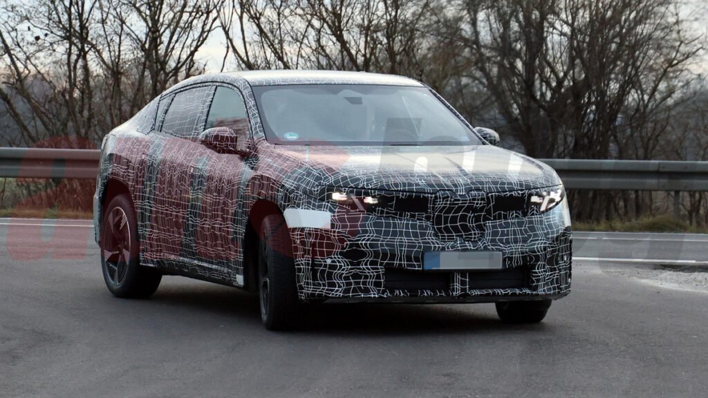 Spied: BMW’s New iX4 Electric Coupe-SUV Hits the Road