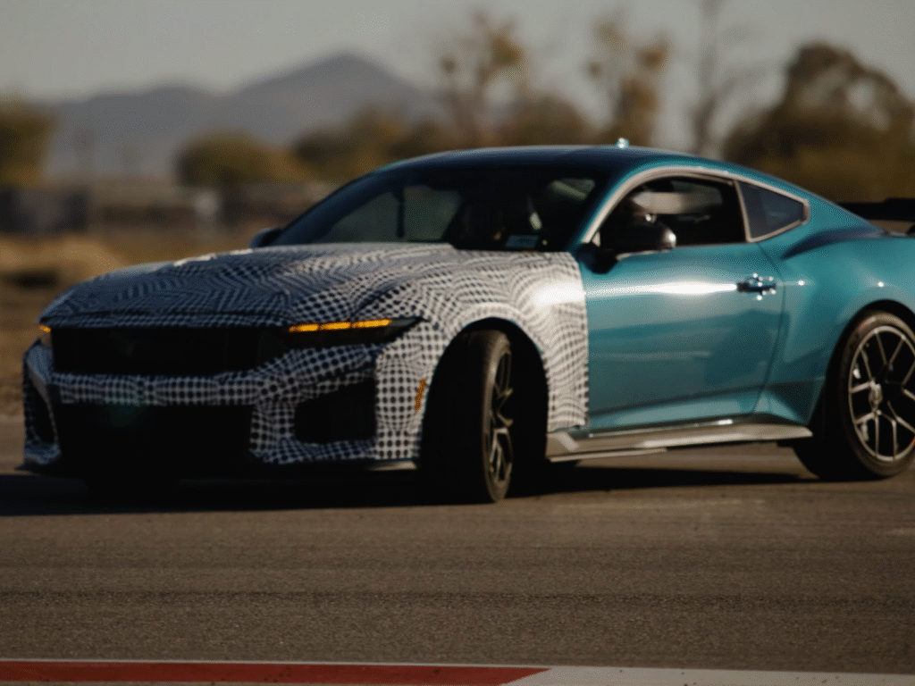 Ford’s Mustang Dark Horse SC Targets Porsche and BMW on the Track