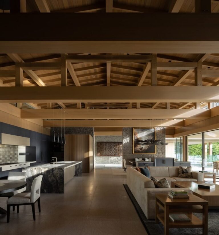 Residence Designed to Weather and Silver Along British Columbia Coastline