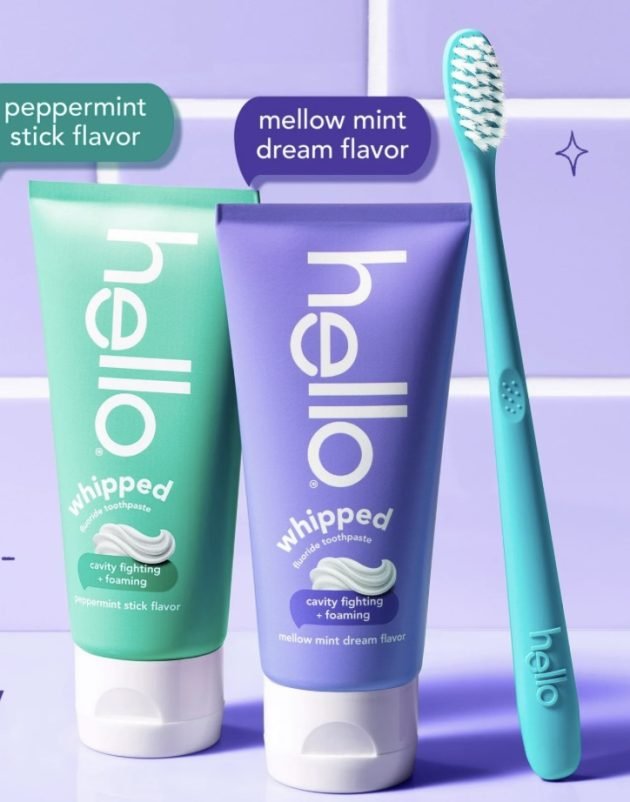 hello Whipped Fluoride Toothpaste only $1.96 after Walmart Cash!