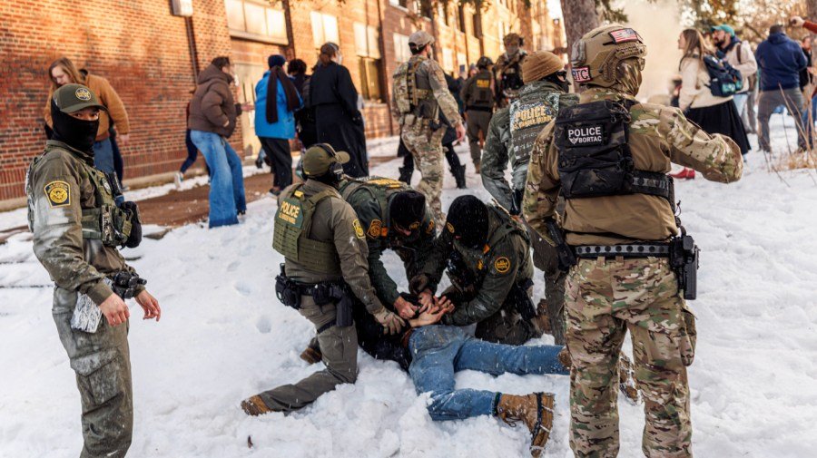 ICE actions near schools lead to protests and closures