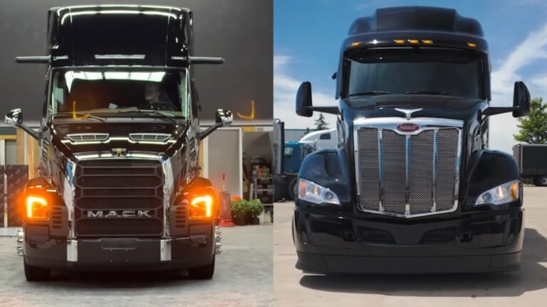 What're The Differences Between Mack And Peterbilt Semi Trucks?