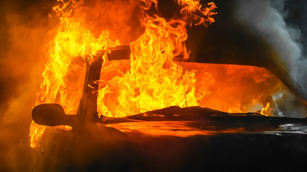 This Is Fine: Drunk Florida Man Attempts To Drive Burning Car With Wife Inside
