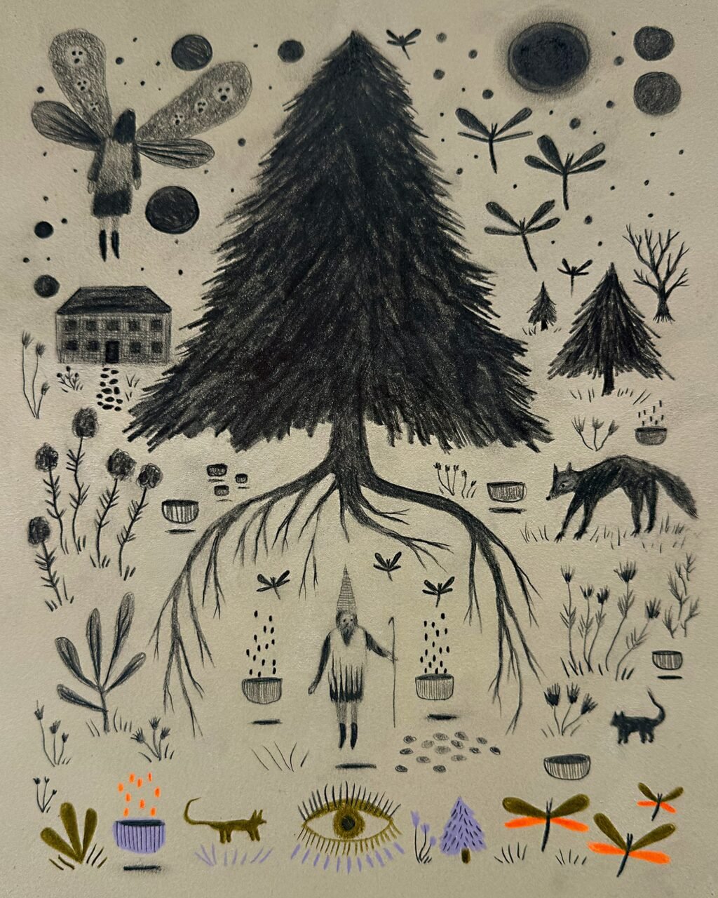 Drawn to Synbols, Michael McGrath Conjures Uncanny Narratives