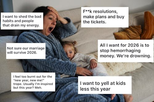 “Hoping 2026 Will Bring Back My Motivation” & 19 Other New Year Mom Confessions