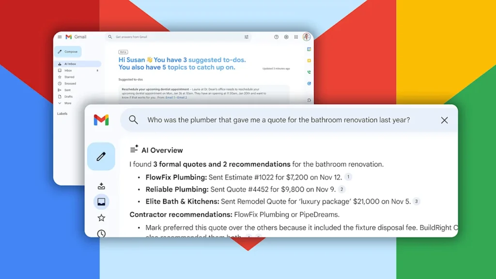 Gmail’s new inbox is the ultimate gateway drug to AI