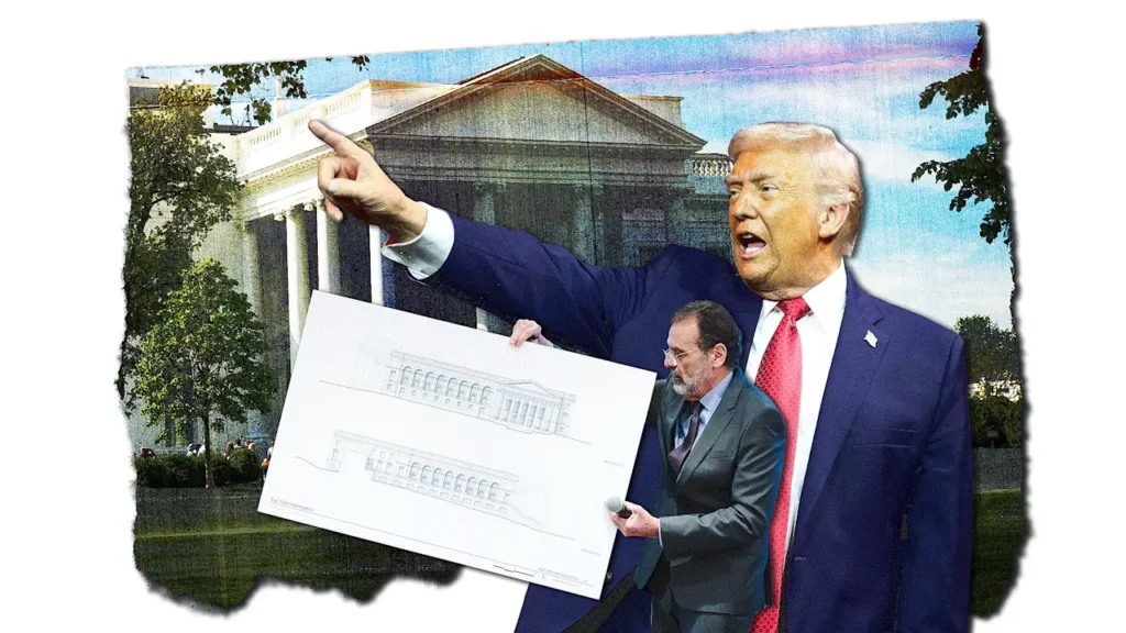 Trump is turning the White House into a McMansion. Here’s what you need to know