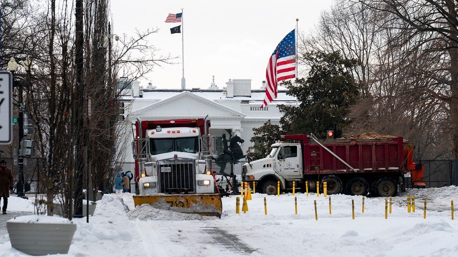 Schools debate snow days vs. remote learning as nation digs out of winter storm