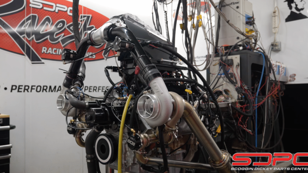 This Twin-Turbo V6 Chevy Silverado Engine Just Made 1,400 HP