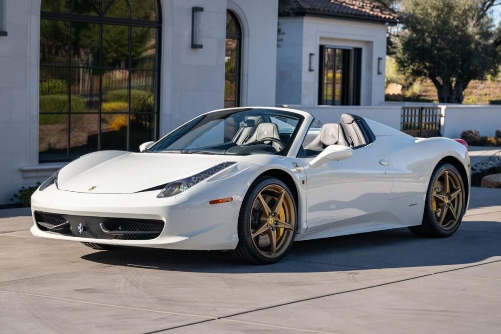 This Low-Mileage Ferrari 458 Spider Is About to Become the Most Expensive Ever Sold