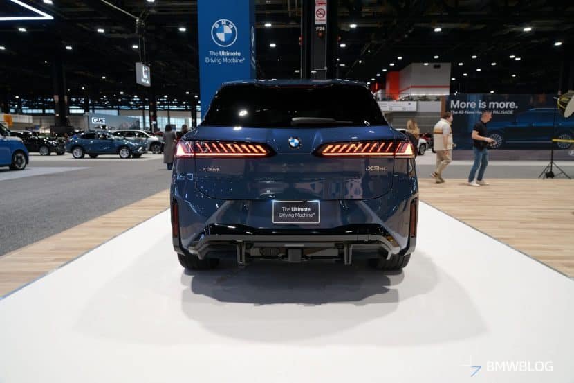 BMW Brings the U.S.-Spec 2026 iX3 to Chicago Auto Show With NACS Port and M Sport Steering