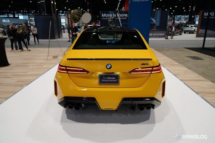 BMW M5 Speed Yellow Races Into 2026 Chicago Auto Show