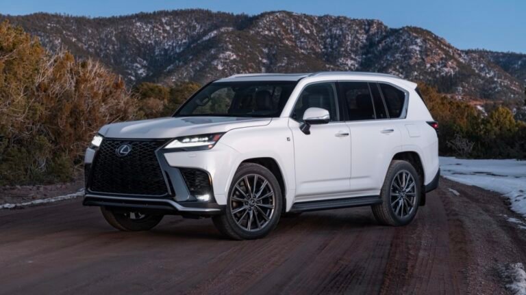 Lexus LX 600 Recalled Over Transmission Software That Could Cause Damage